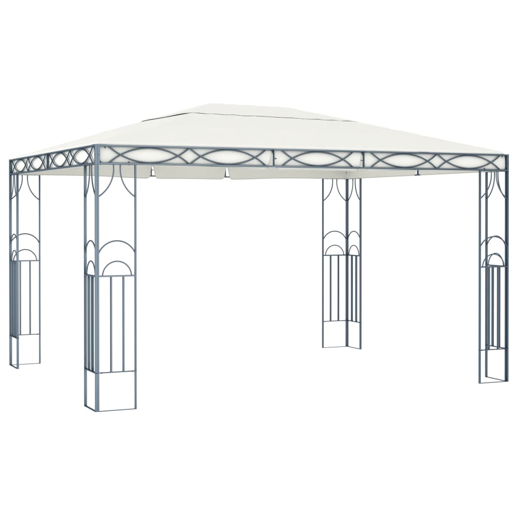 Gazebo 400x300 cm cor creme