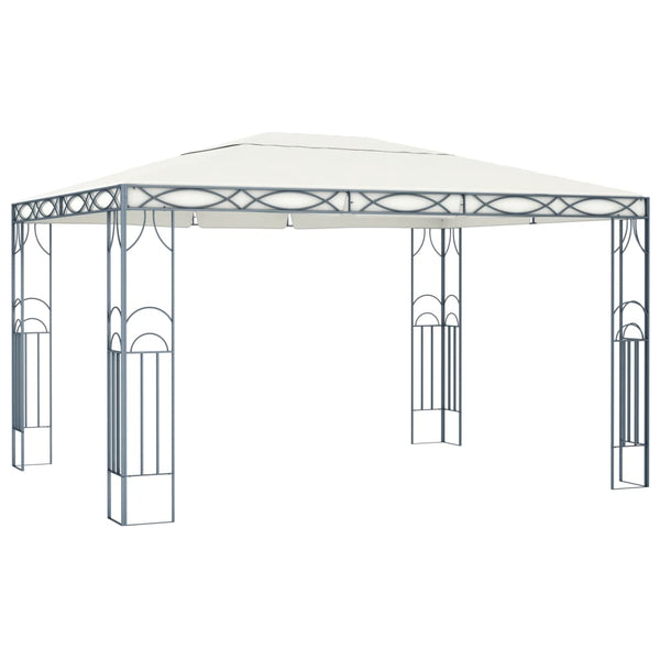 Gazebo 400x300 cm cor creme