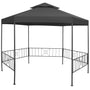 Gazebo de jardim 323x275x265 cm antracite