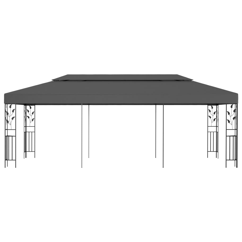 Gazebo 3x6 m antracite