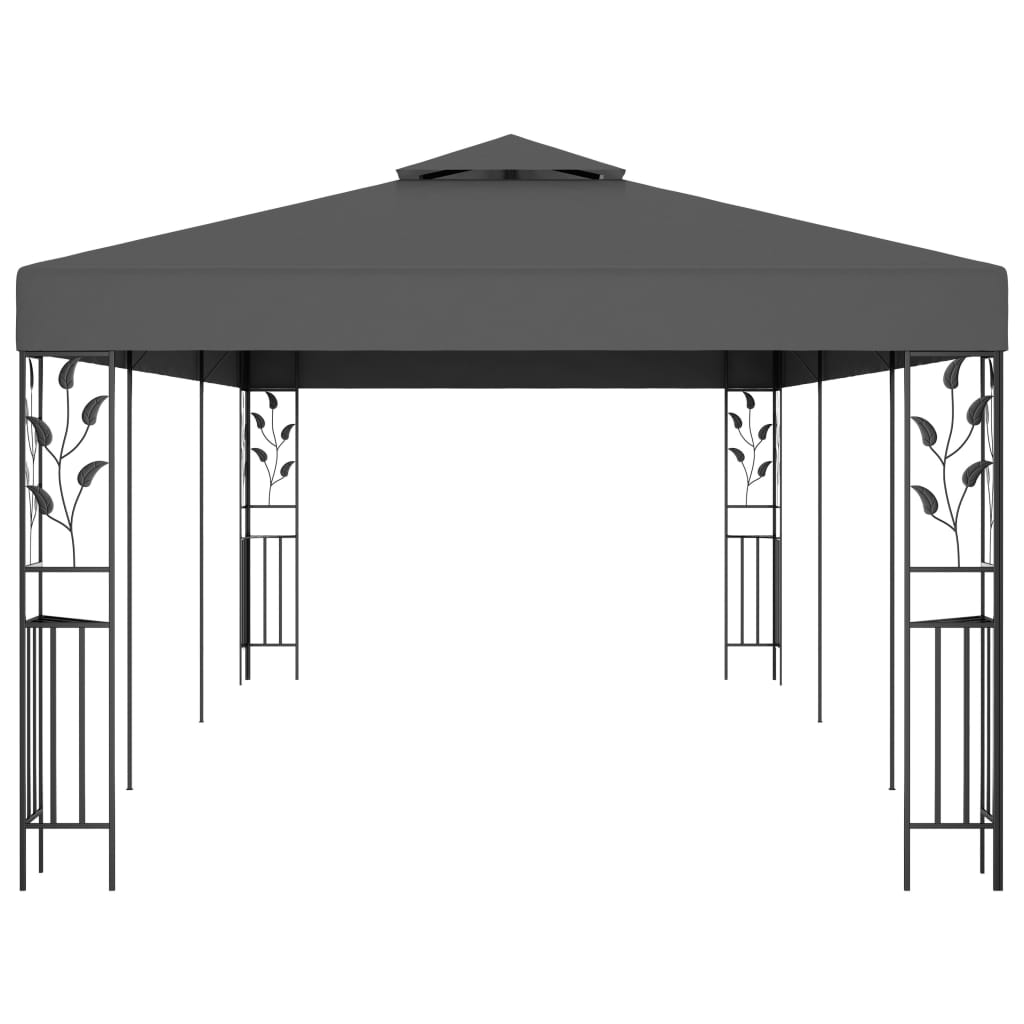 Gazebo 3x6 m antracite