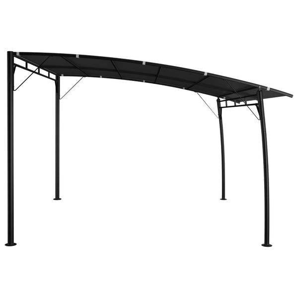 Toldo para-sol de jardim 3x3x2,55 m antracite