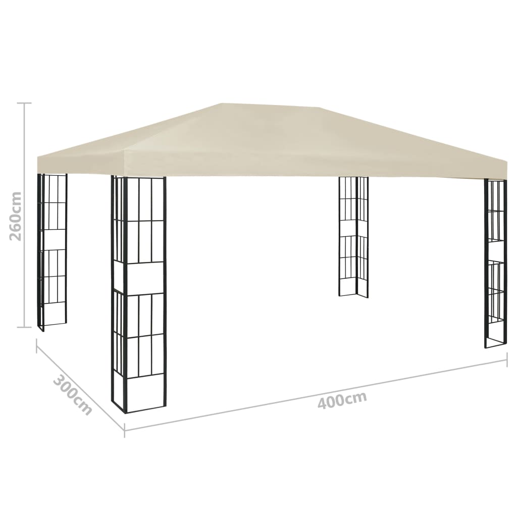 Tenda 3x4 m creme