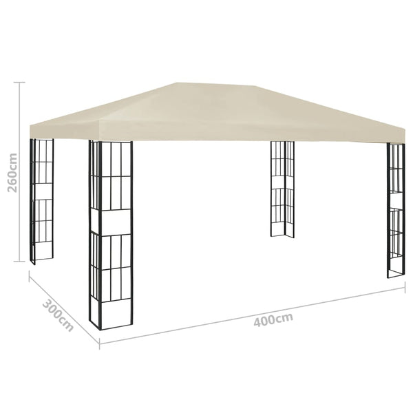 Tenda 3x4 m creme