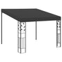 Gazebo de parede 3x3x2,5 m antracite