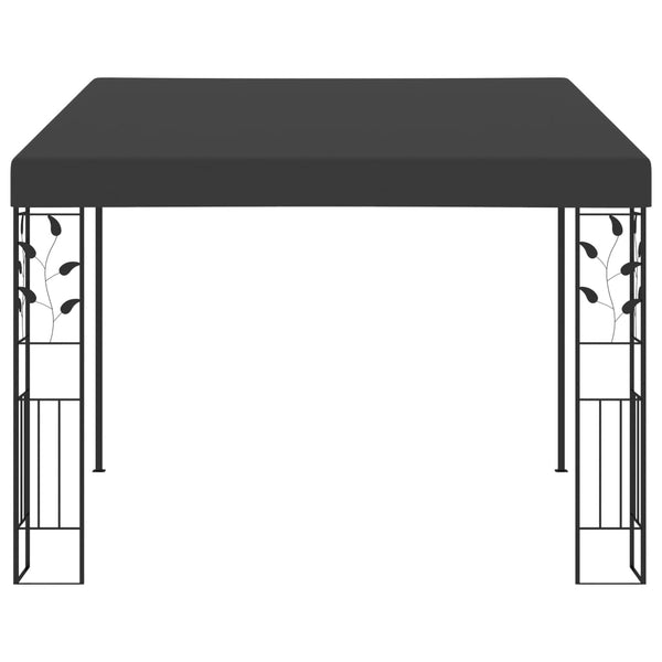 Gazebo de parede 3x3x2,5 m antracite