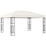 Gazebo 3x4 m tecido creme