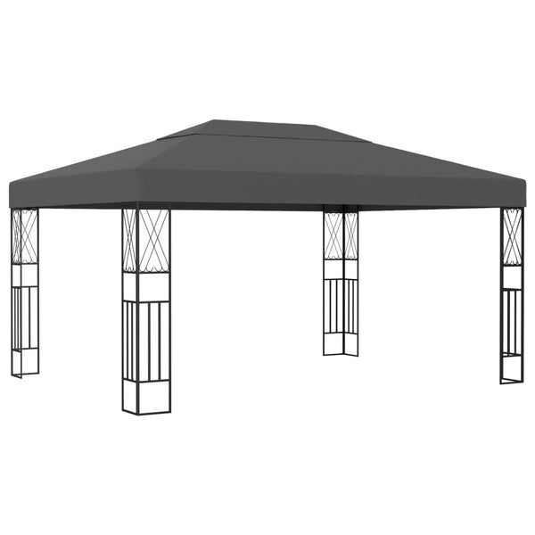 Gazebo 3x4 m tecido antracite