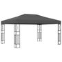 Gazebo 3x4 m tecido antracite