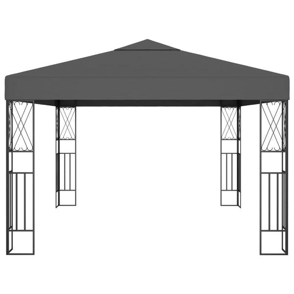 Gazebo 3x4 m tecido antracite