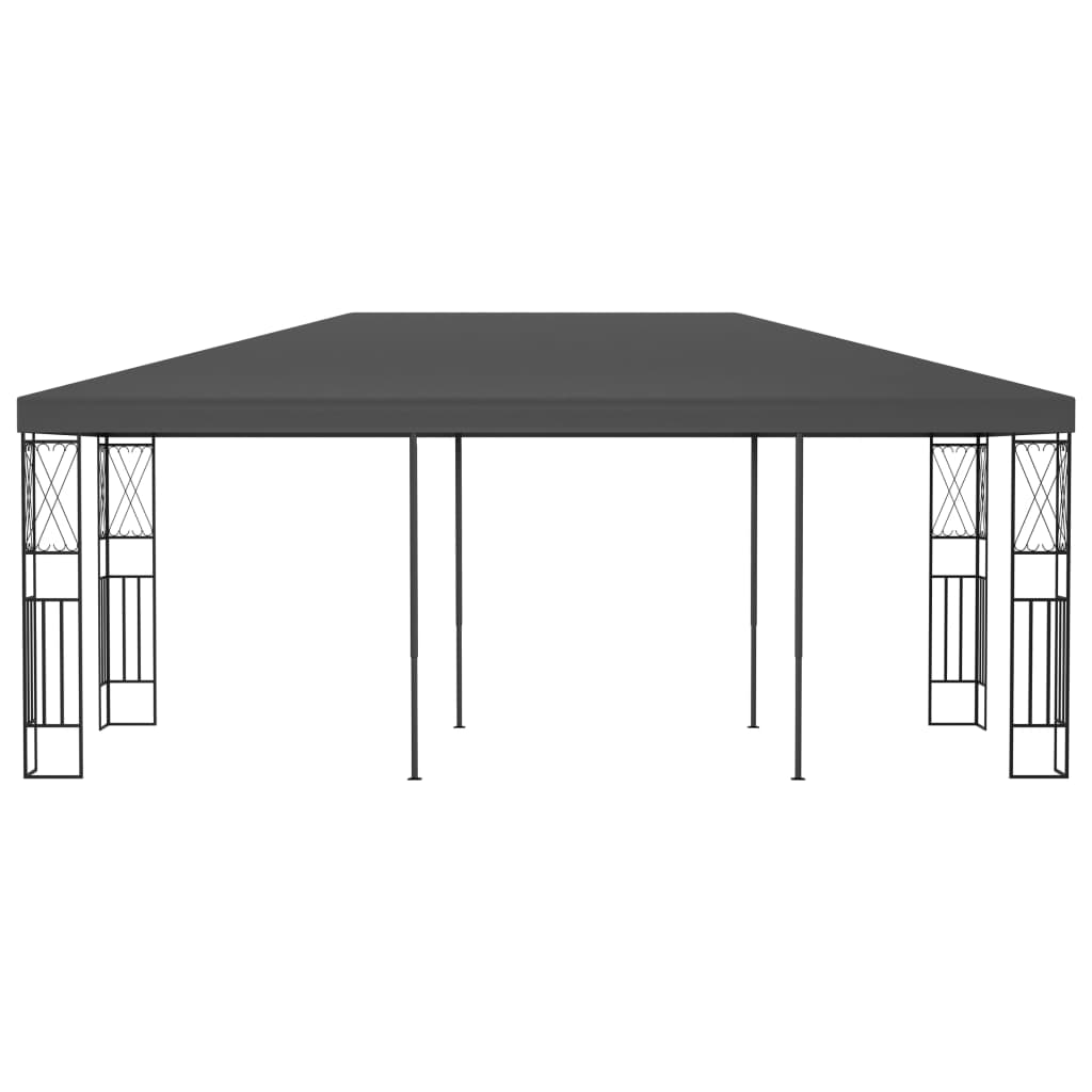 Gazebo 3x6 m tecido antracite