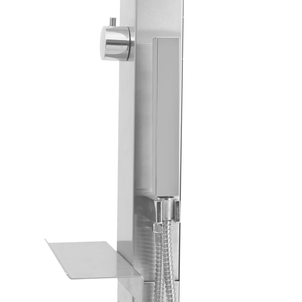 Coluna duche de exterior aço inoxidável