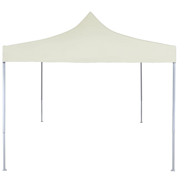 Tenda dobrável profissional para festas 2x2 m aço creme