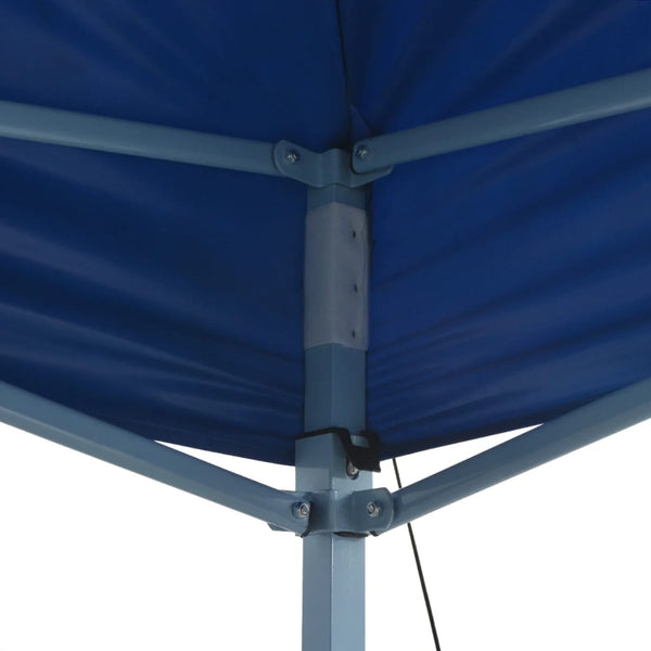 Tenda dobrável profissional para festas 3x4 m aço azul