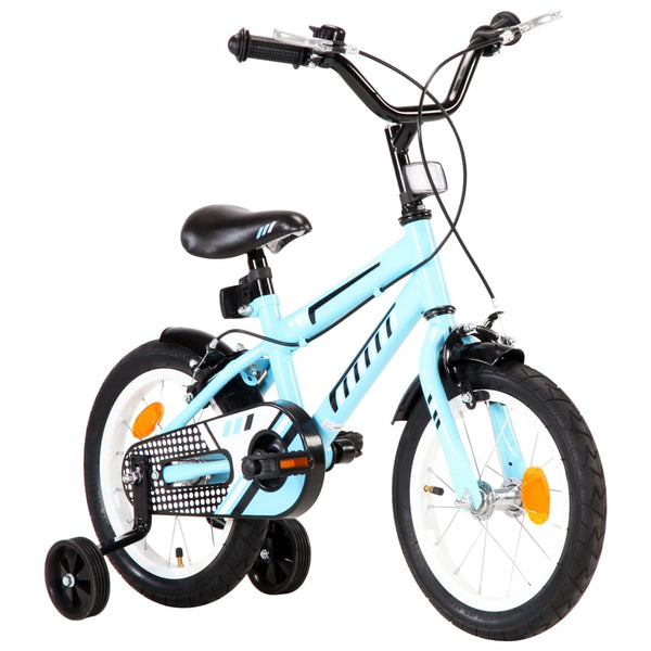 Children's bicycle 14" black and blue