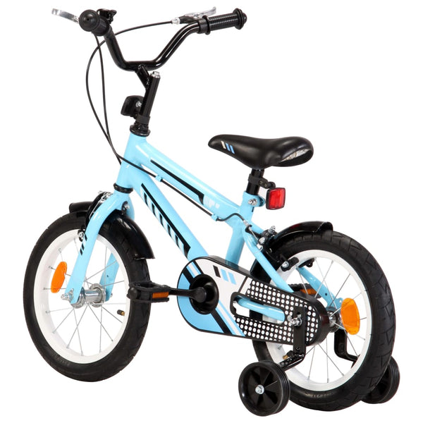 Children's bicycle 14" black and blue