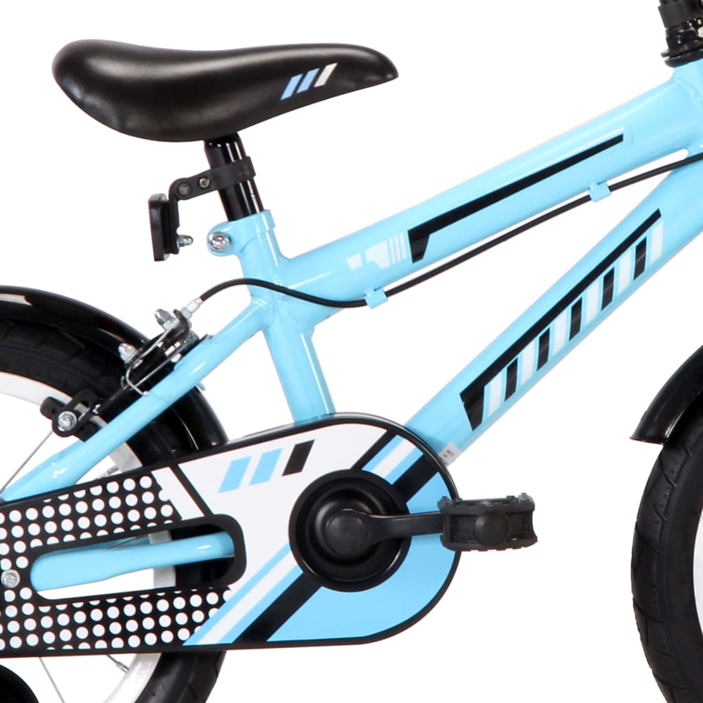 Children's bicycle 14" black and blue