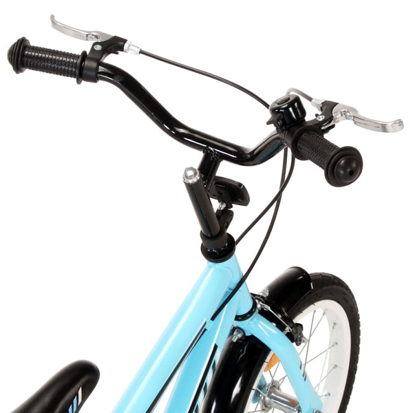 Children's bicycle 16" black and blue
