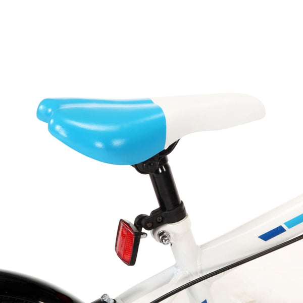 Bicicleta de criança roda 20" azul e branco