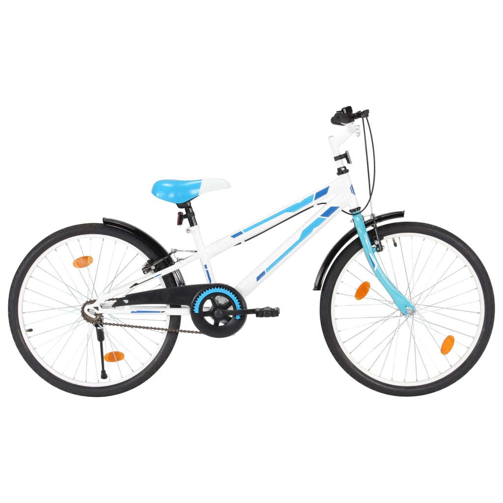Children's bicycle 24" blue and white