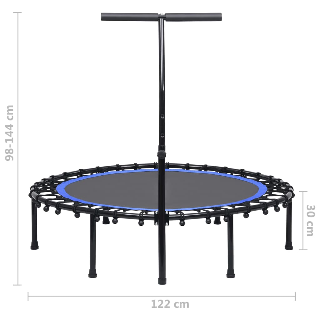 Trampoline with handle 122 cm