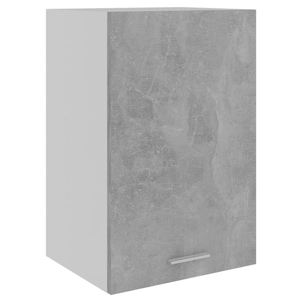 Armário de parede 39,5x31x60 cm derivados madeira cinza cimento