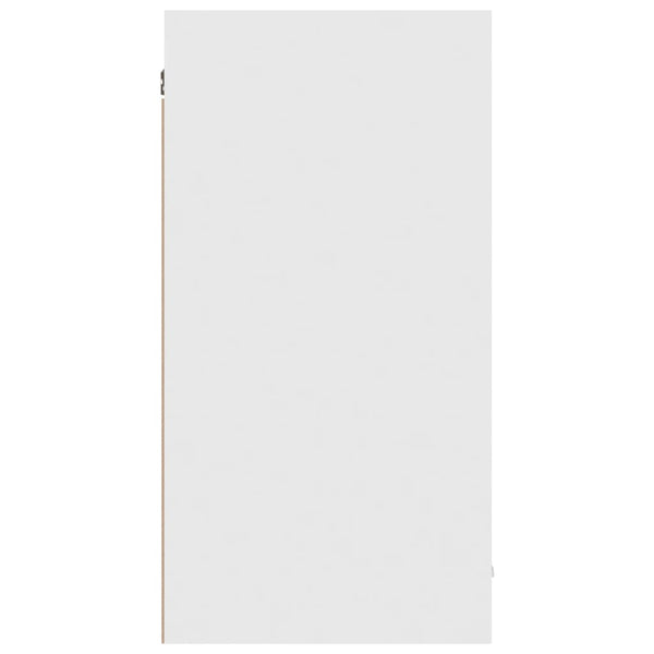 Armário de parede 80x31x60 cm derivados de madeira branco