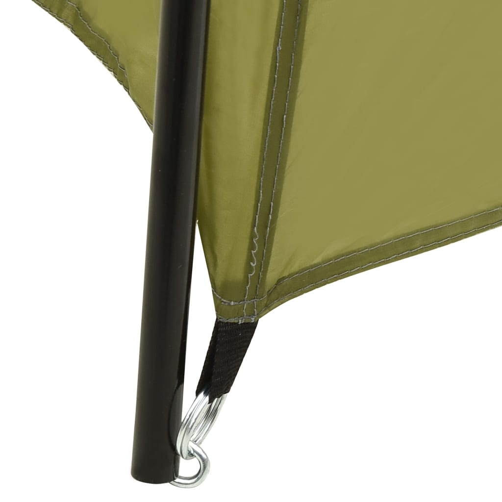 Pool tent 590x520x250 cm green fabric