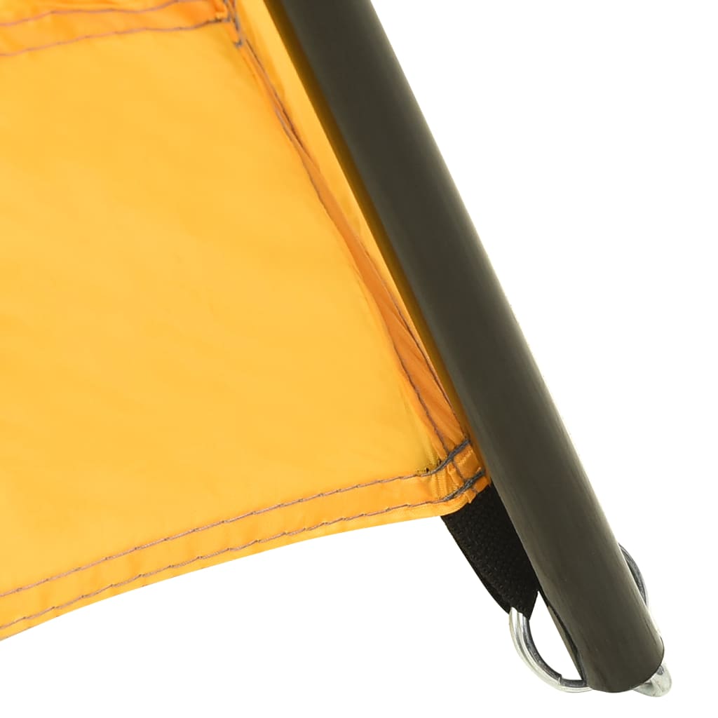 Pool tent 500x433x250 cm yellow fabric