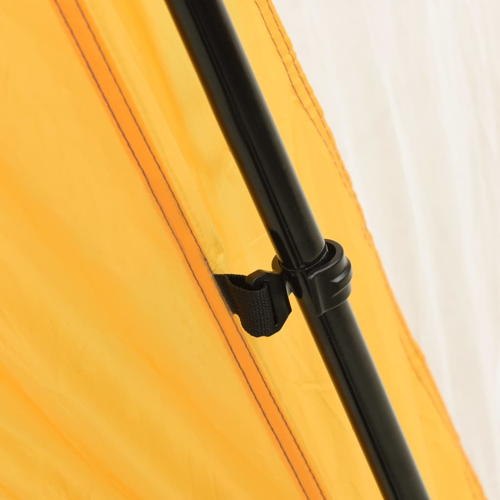 Pool tent 500x433x250 cm yellow fabric