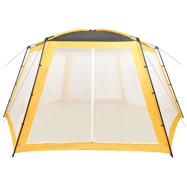 Pool tent 660x580x250 cm yellow fabric