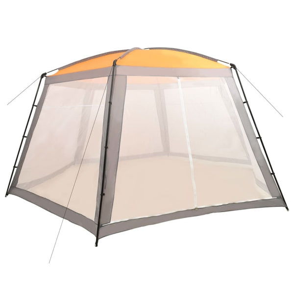 Carpa piscina 660x580x250 cm tela gris