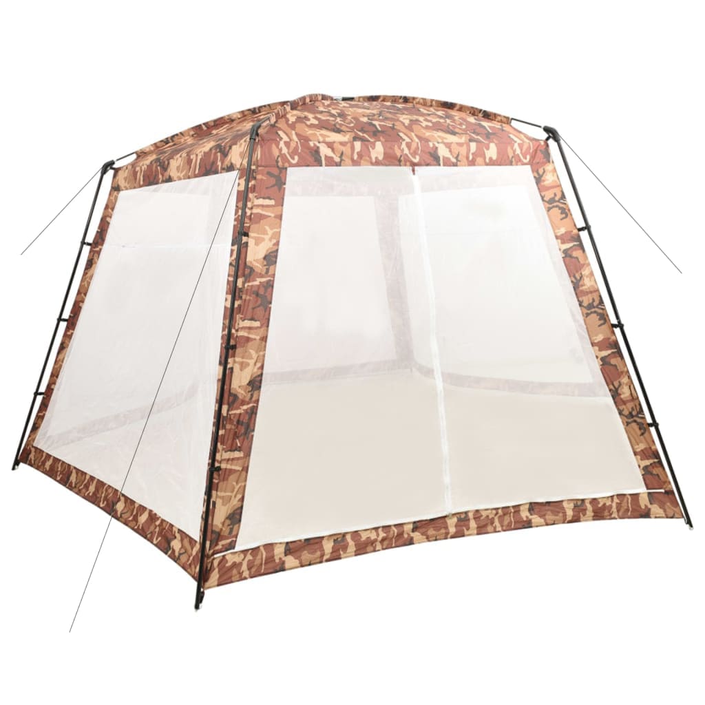 Pool tent 590x520x250 cm camouflage fabric