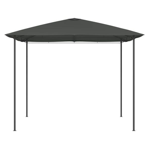 Gazebo 3x3x2,6 m 160 g/m² antracite