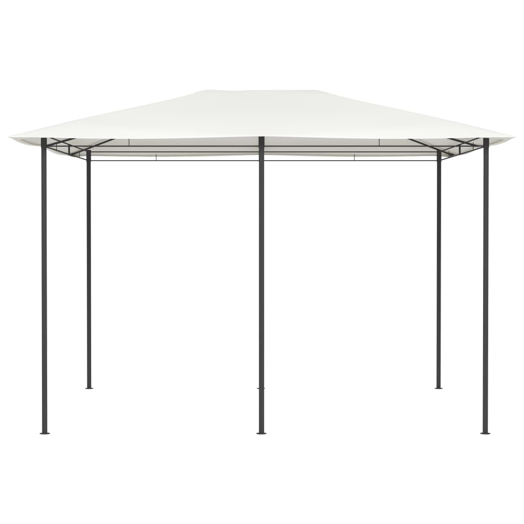 Gazebo 3x4x2,6 m 160 g/m² cor creme