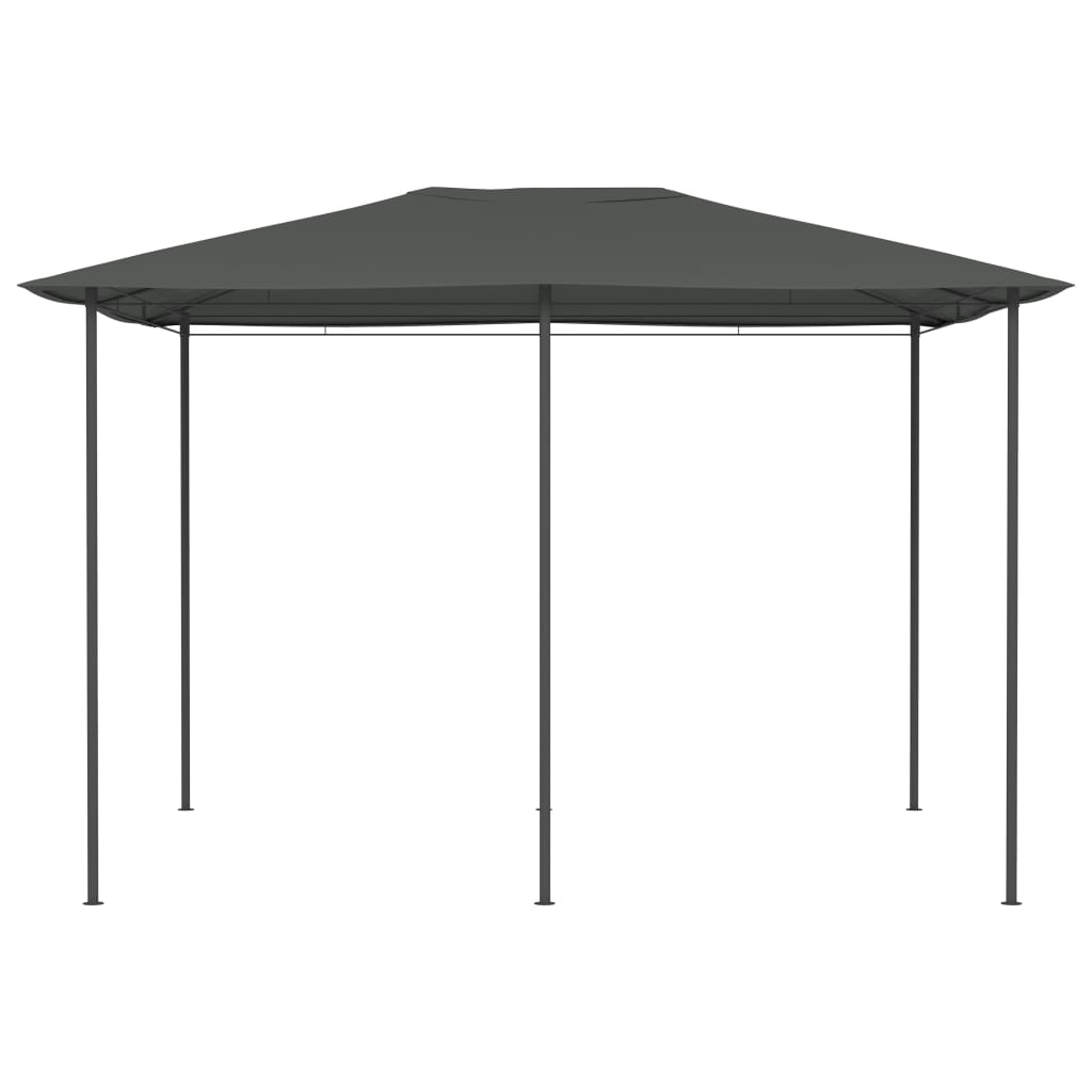 Gazebo 3x4x2,6 m 160 g/m² antracite