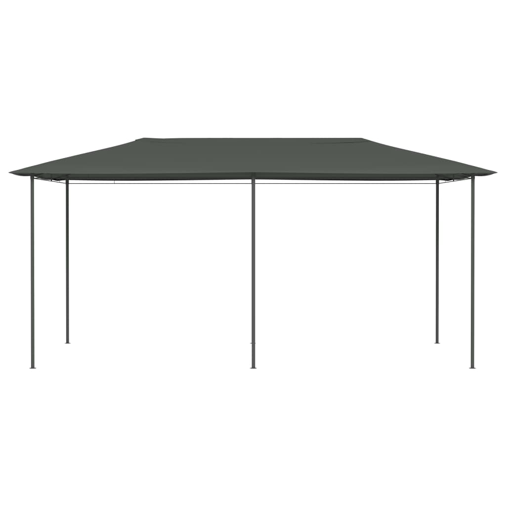 Gazebo 2,98x5,3x2,59 m 160 g/m² antracite