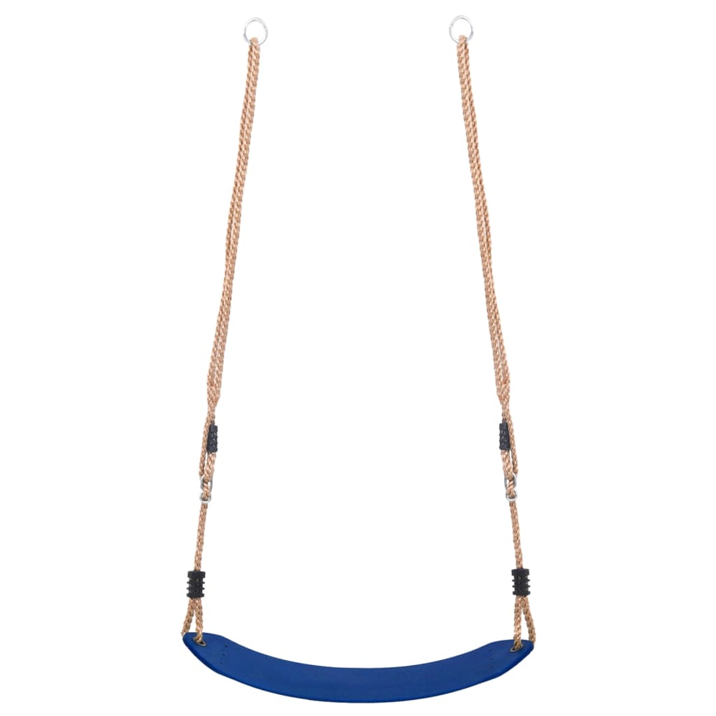 Blue children's swing seat