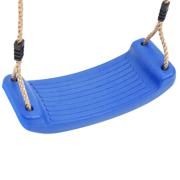 Blue children's swing seat