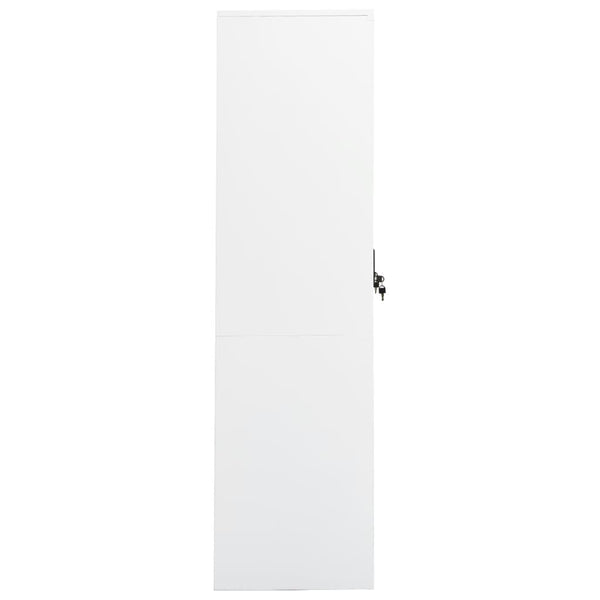 Roupeiro 80x50x180 cm aço branco