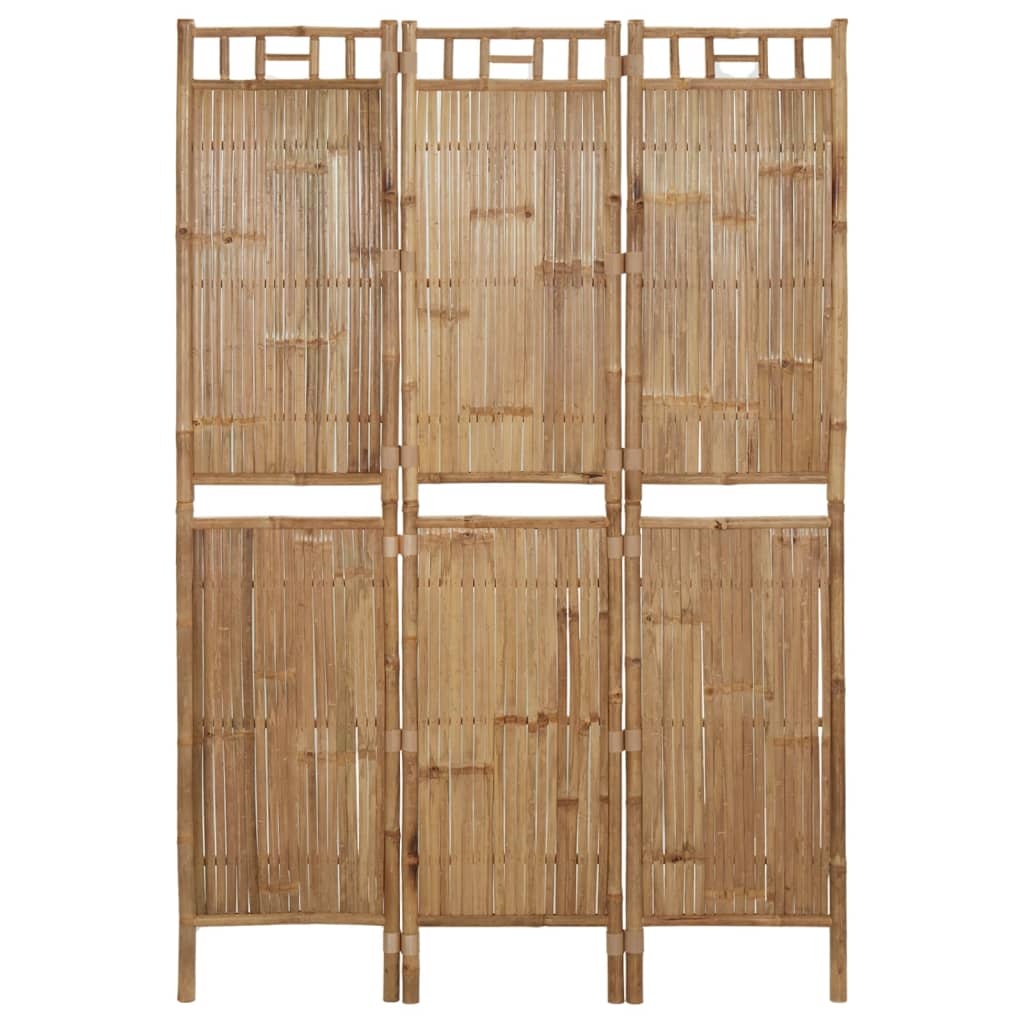 Biombo com 3 painéis 120x180 cm bambu
