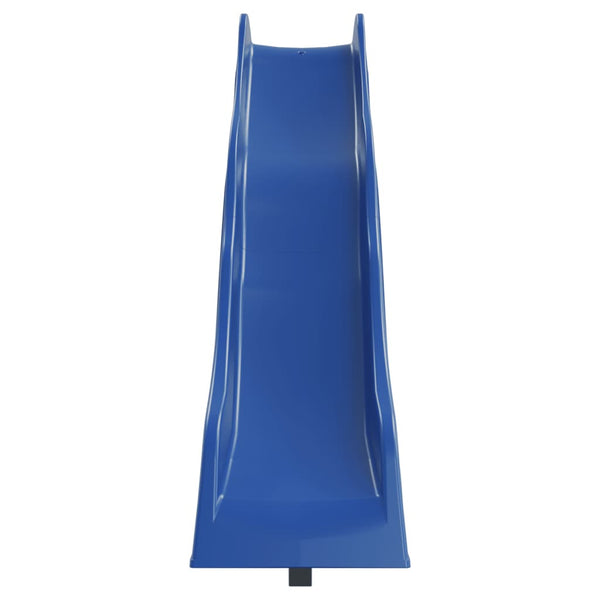 Escorrega de brincar 210x40 cm polipropileno azul